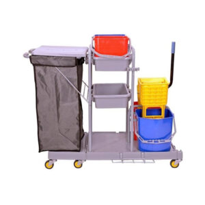 Public Area Trolley with Juicer - Grey
