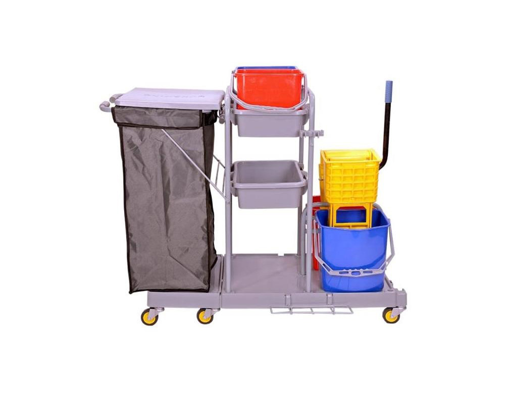 Public Area Trolley with Juicer - Grey