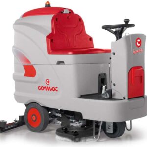 Compact SCRUBBING MACHINE (RIDE ON) Floor Scrubbing, Vacuuming, and Drying Machine, Model (Innova 85B), imported by the Italian company Comac