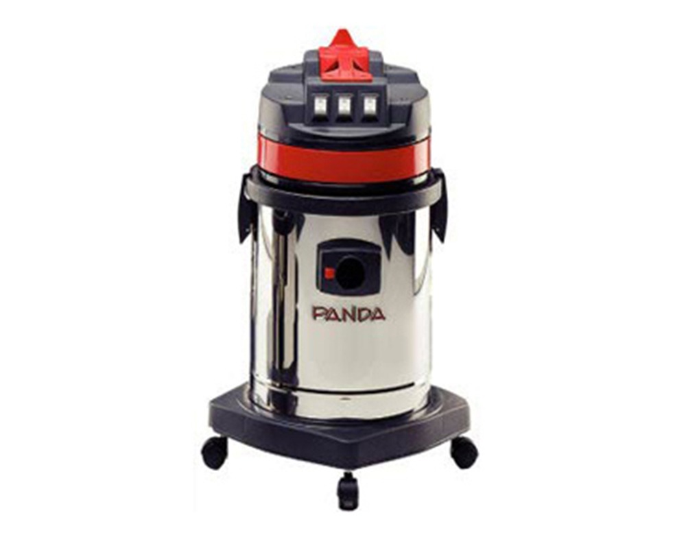 Barrel-type dust and water suction machine with 3 motors, without trolley, model PANDA 440 XP, imported by the Italian company SOTECO.