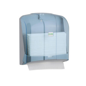 Turkish KH300T Wide Tissue Dispenser, Transparent Color, Capacity 300 Tissues and 200 from Vialli Paper Dispenser KH300T